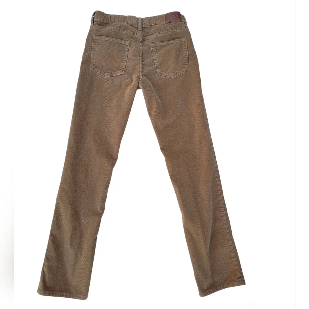 Gap Kids Slim tan corduroy pants
